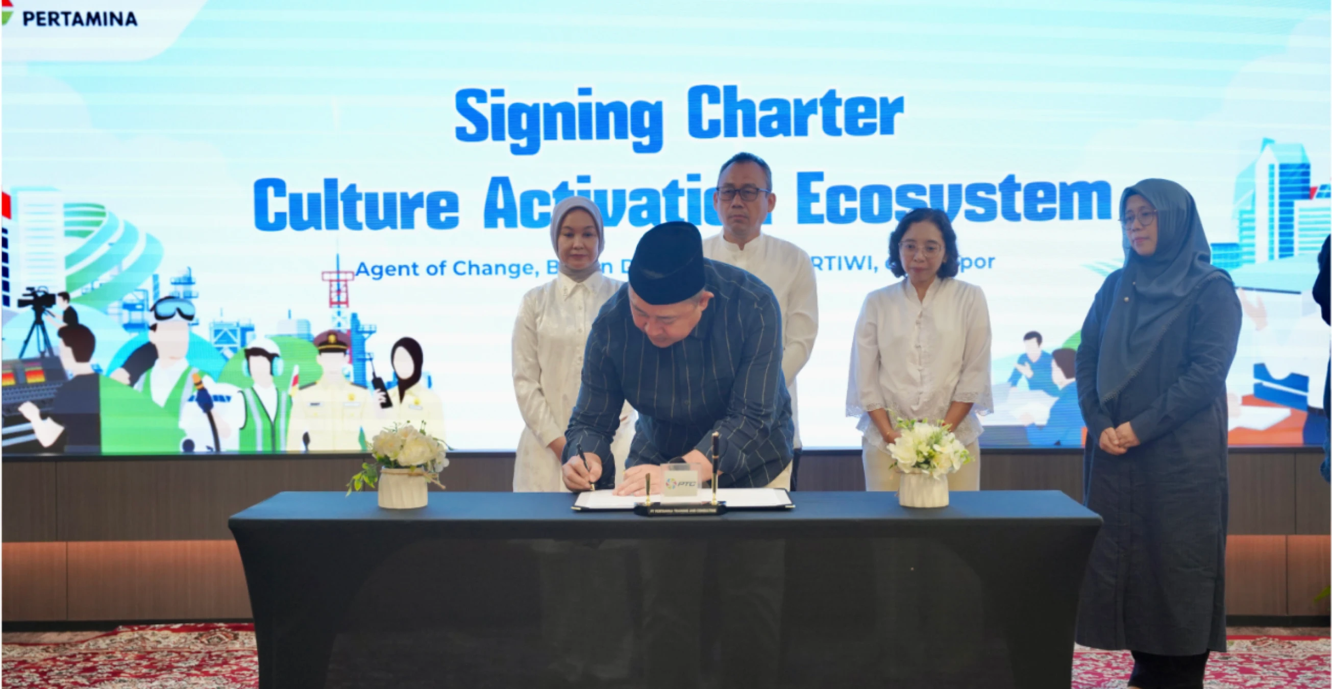 Akselerasi Transformasi Berbasis Budaya, PTC Luncurkan Charter Culture Activation Ecosystem sebagai Strategic Enabler