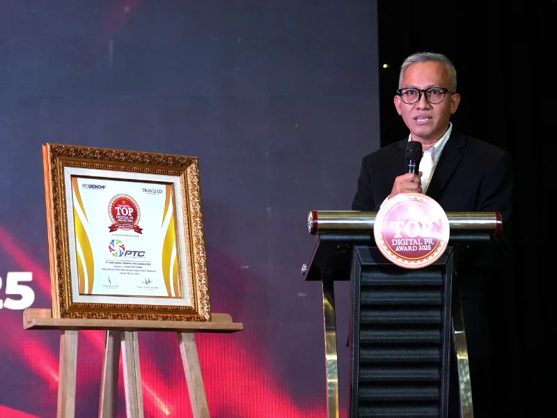 PTC Raih Penghargaan Top Digital PR Award 2025, Bukti Komitmen dalam Komunikasi Digital yang Berdampak
