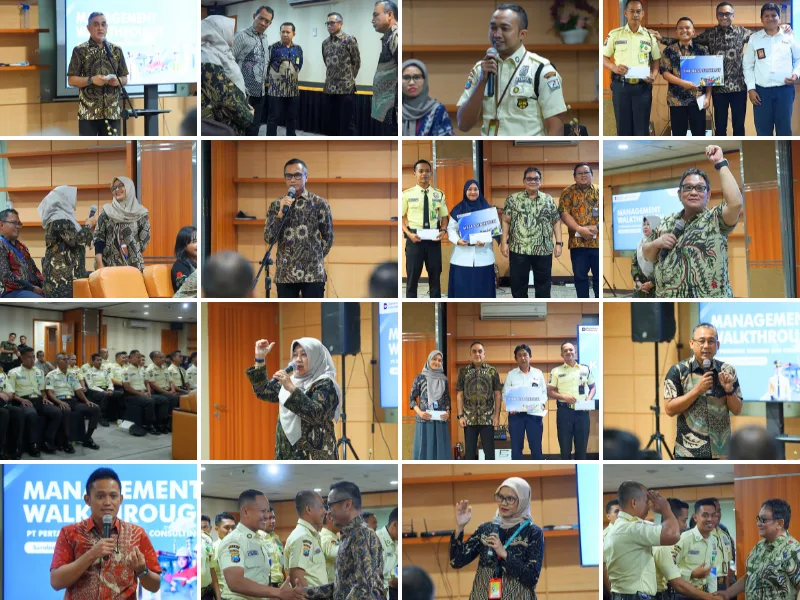 PTC Perkuat Pengawasan Operasional Lapangan Lewat Management Walkthrough di Regional Jatimbalinus dan AFT Juanda