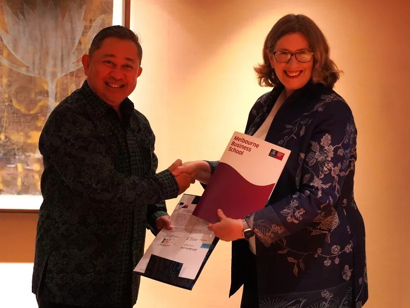 Perkuat Sinergi Bisnis Global melalui Kerja Sama dengan Melbourne Business School