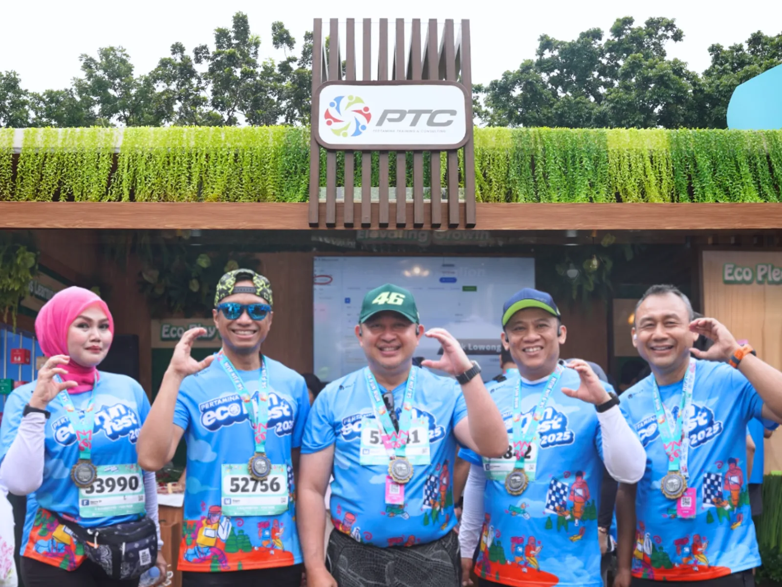 PTC Tunjukkan Komitmen Lingkungan melalui Eco Action Mini Lab di Pertamina Eco Runfest 2025
