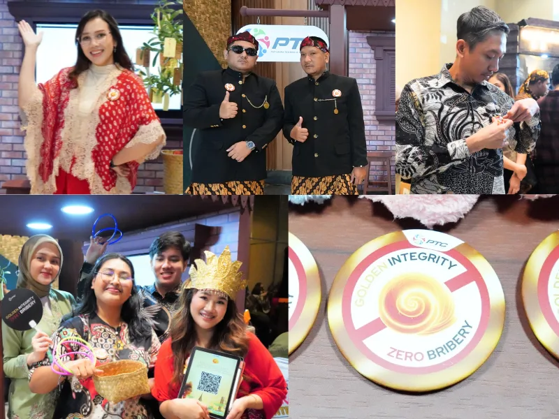 Hakordia 2025 : PTC Pertegas Standar Integritas melalui Kampanye Golden Integrity, Zero Bribery