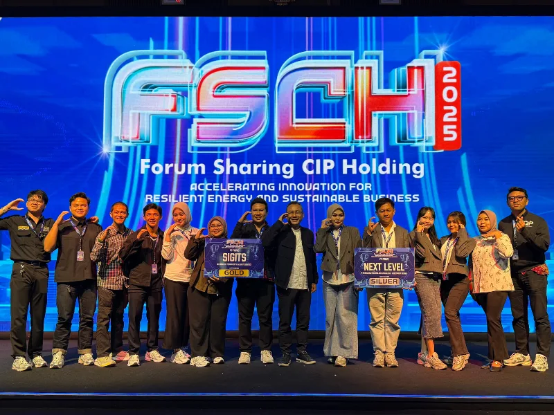 Dorong Inovasi Berkelanjutan di Lingkup Pertamina Group, Dua Gugus PT Pertamina Training and Consulting Raih Kategori Gold dan Silver di Forum CIP Holding 2025