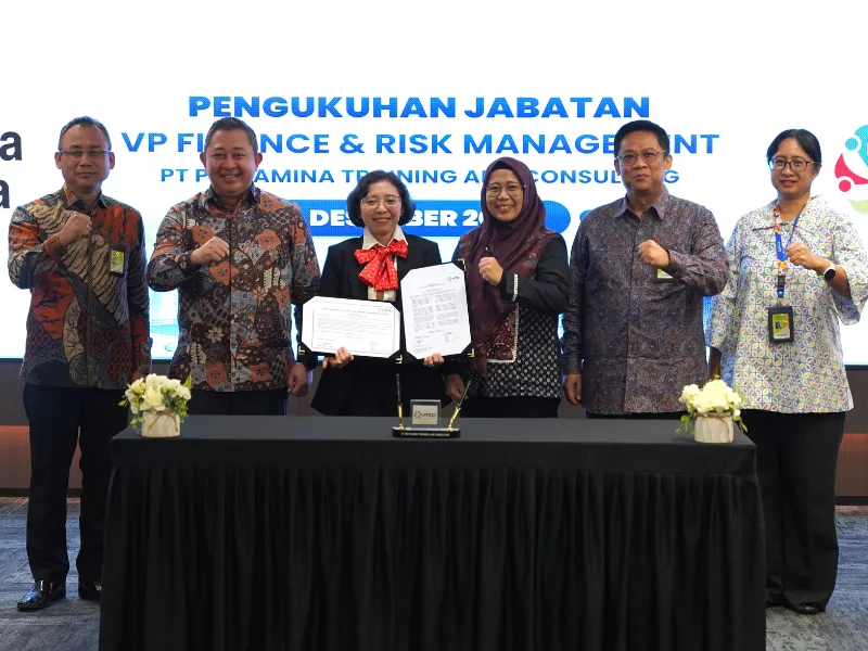 Pengukuhan Vice President Finance & Risk Management sebagai Langkah Strategis Hadapi Tantangan 2026