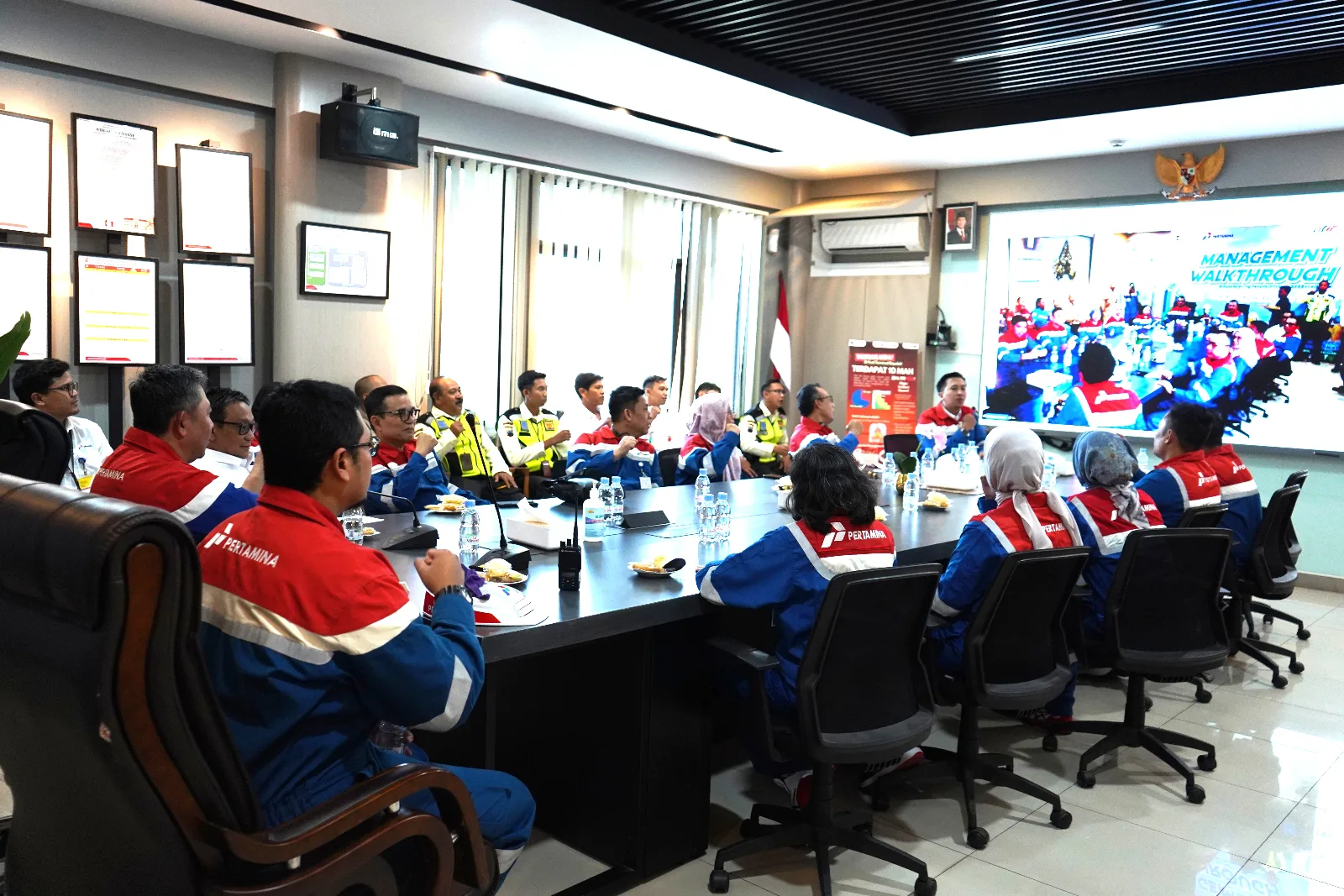 Perkuat Budaya HSSE Excellence, PTC Laksanakan Management Walkthrough di Fuel Terminal Boyolali