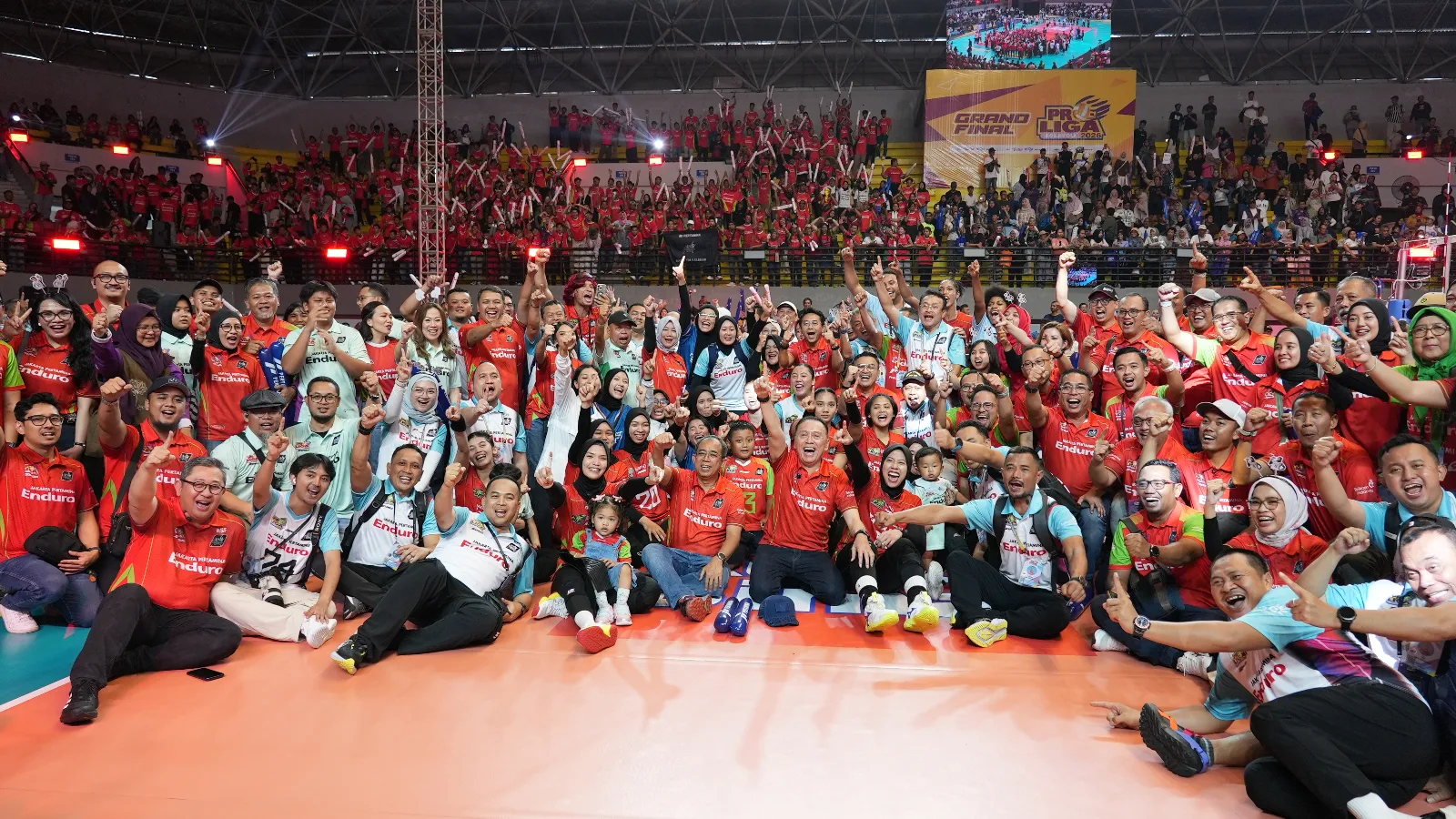Jakarta Pertamina Enduro Juara Proliga 2026, Dukungan Penuh PTC untuk sang Juara