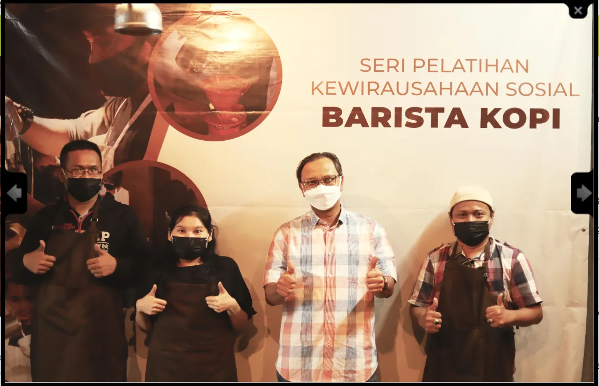 BERGERAK BANGKITKAN SEMANGAT WIRAUSAHA DISABILITAS MELALUI PELATIHAN BARISTA