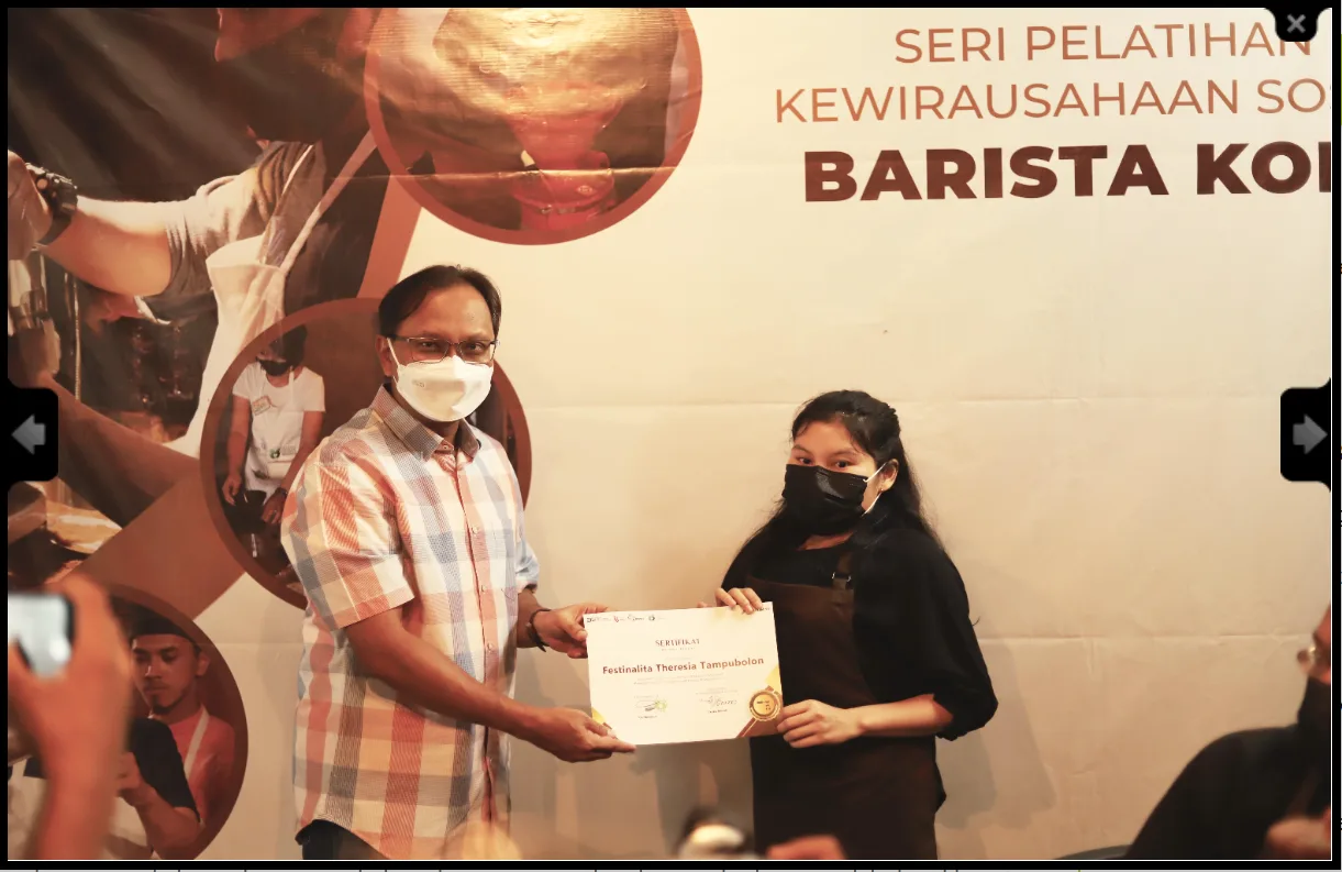 BERGERAK BANGKITKAN SEMANGAT WIRAUSAHA DISABILITAS MELALUI PELATIHAN BARISTA