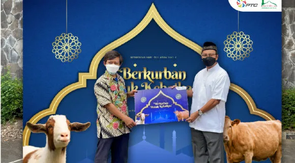PT PERTAMINA TRAINING CONSULTING MERAYAKAN IDUL ADHA DENGAN BERBAGI KEBAHAGIAAN