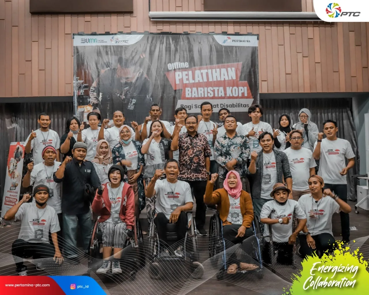 MERANGKUL INKLUSIF, PTC LAKUKAN PEMBERDAYAAN SAHABAT DISABILITAS UNTUK MANDIRI DAN SETARA