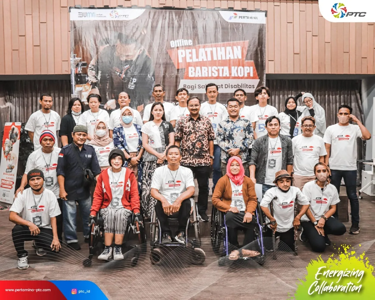 MERANGKUL INKLUSIF, PTC LAKUKAN PEMBERDAYAAN SAHABAT DISABILITAS UNTUK MANDIRI DAN SETARA