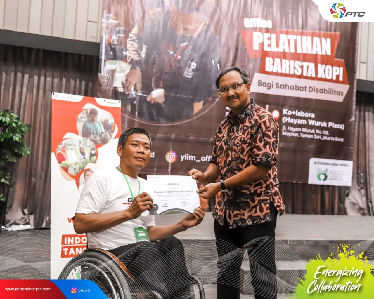 MERANGKUL INKLUSIF, PTC LAKUKAN PEMBERDAYAAN SAHABAT DISABILITAS UNTUK MANDIRI DAN SETARA
