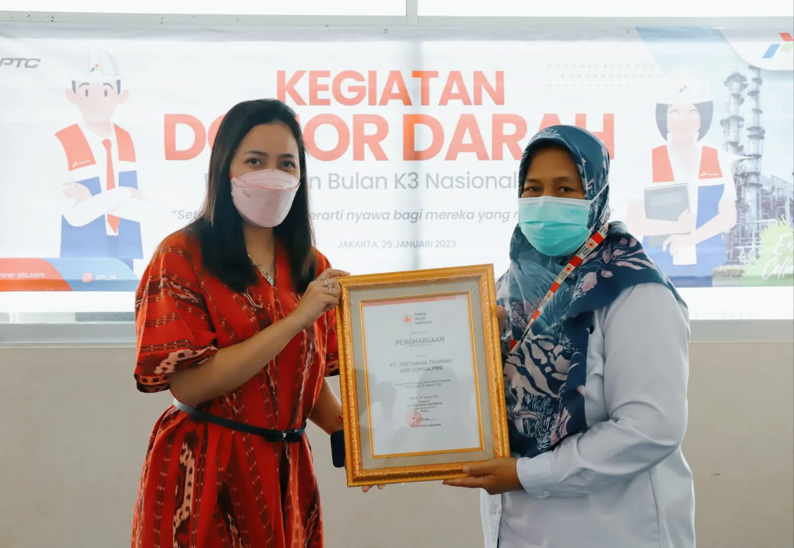 Gelar Aksi Kemanusiaan, PTC Selenggarakan Kegiatan Donor Darah