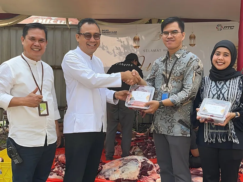 PTC Berbagi Keberkahan di Momen Iduladha