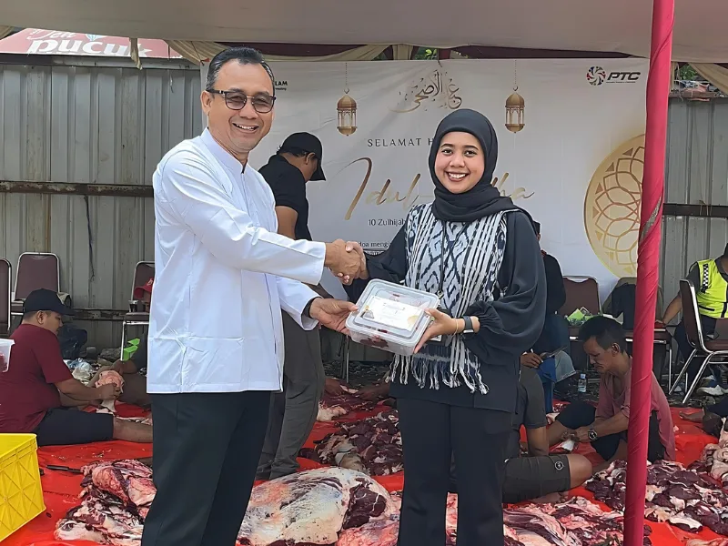 PTC Berbagi Keberkahan di Momen Iduladha
