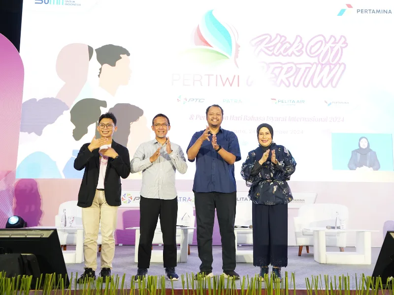 Kick Off Pertiwi & Peringatan Hari Bahasa Isyarat Internasional 2024