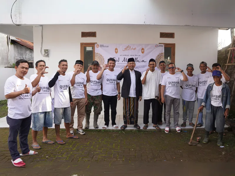 PTC Rayakan Iduladha 2025 dengan Berbagi Qurban  untuk Masyarakat Garut dan Banten